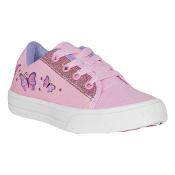 Tenis-Casual-Rosa-Kids-Borboleta-|-Blitz-Tamanho--31---Cor--BORBOLETA-0